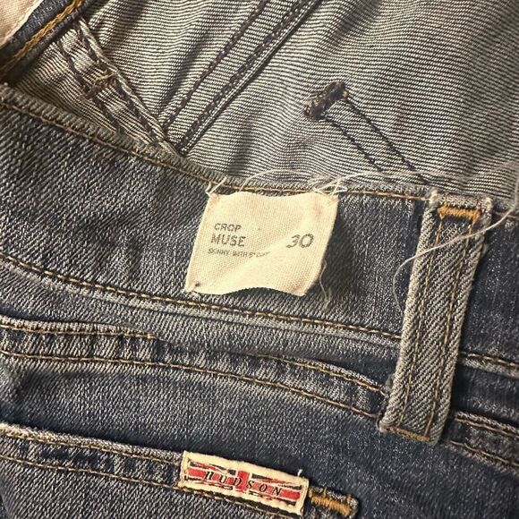Hudson Jean muse crop skinny 5in cuff 30 - Picture 5 of 9
